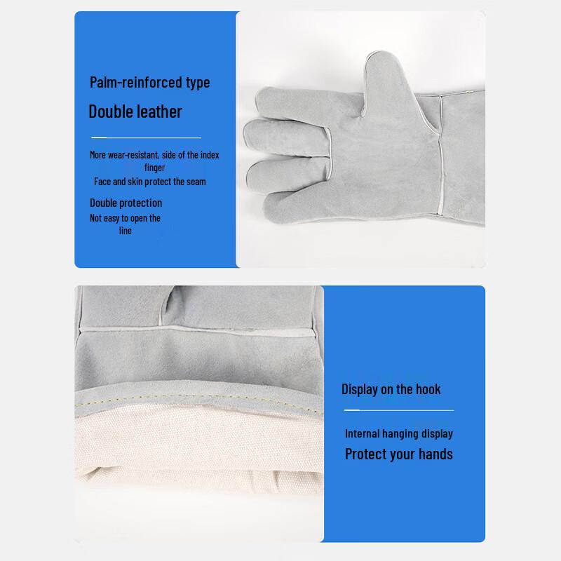 Miling Leather Welder Gloves