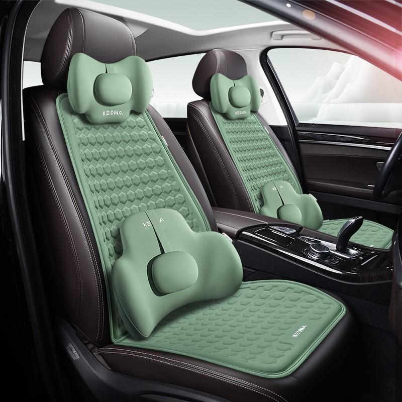 Gel Car Seat Cushion Cooling Pad Breathable Office Chair Mat Driver Passenger
