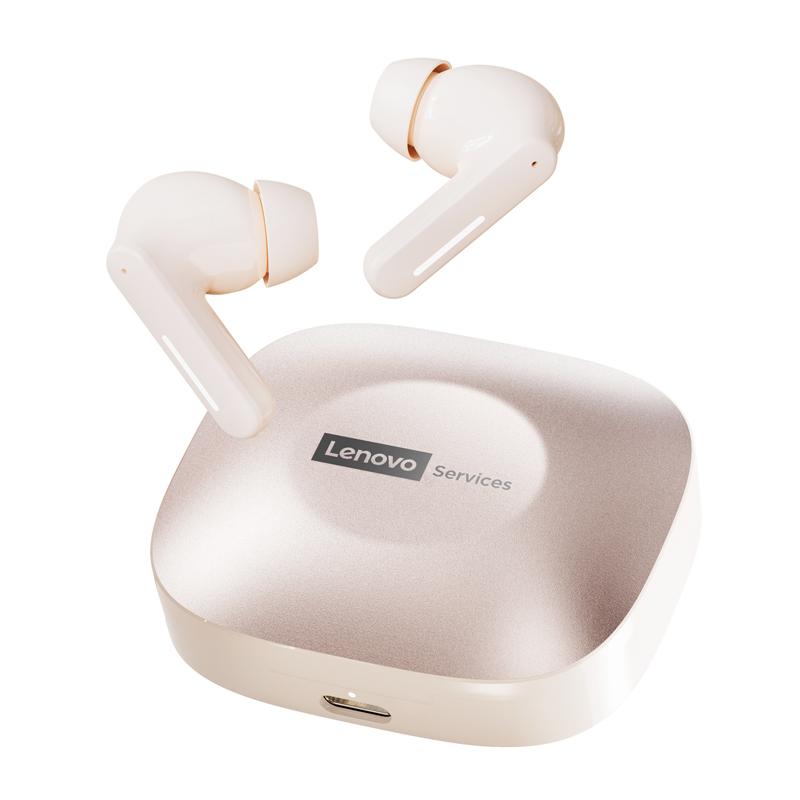 Auricular Bluetooth Inalámbrico Lenovo LE209, Cancelación de Ruido ANC, Música HiFi, Auriculares Bluetooth, 30H Duración de la Batería, Auriculares para Juegos