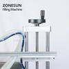 ZONESUN ZS-DTDP20-2s Automatic Big Flow Double Heads Liquid Beverage Shampoo Gel Filling Machine Diaphragm Pump Bottle Filler
