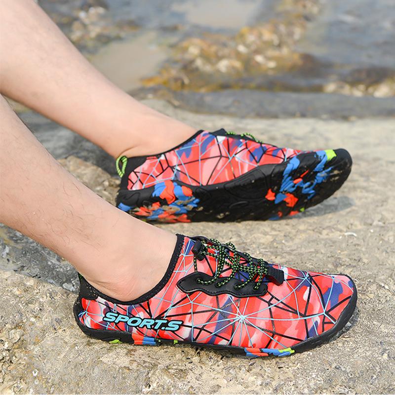 Уличная камуфляжная мужская пляжная обувь — фото 5