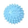 Dog Chew Toy Footprint Spiked Ball - Teeth Cleaning, Molar & Training Toy for Interactive Play,