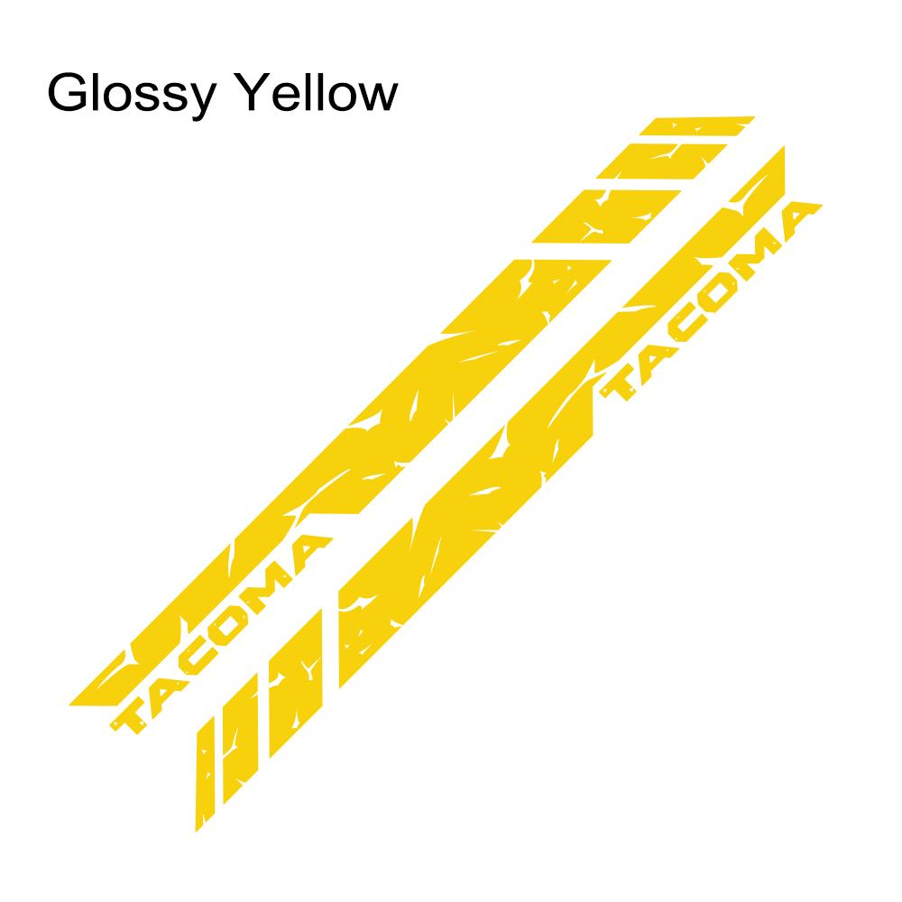 Nálepky s pruhmi na bočnej sukni na dverách auta pre Toyota Tacoma Pickup Grafický vinylový dekor Obtisky Custom Cover Auto Exteriér