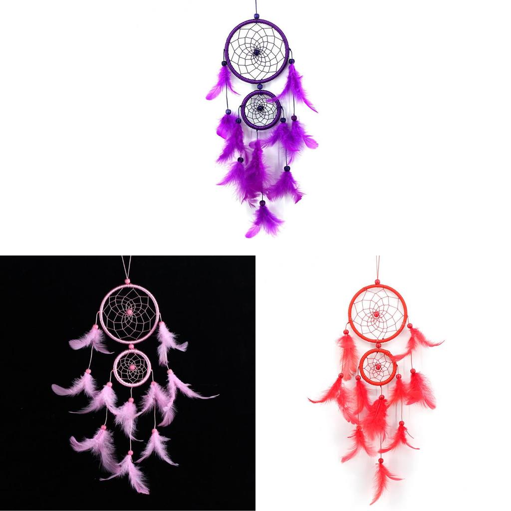 Dreamcatcher Home Decor Handcrafted Feather Wind Chime Gift For Wedding Holiday