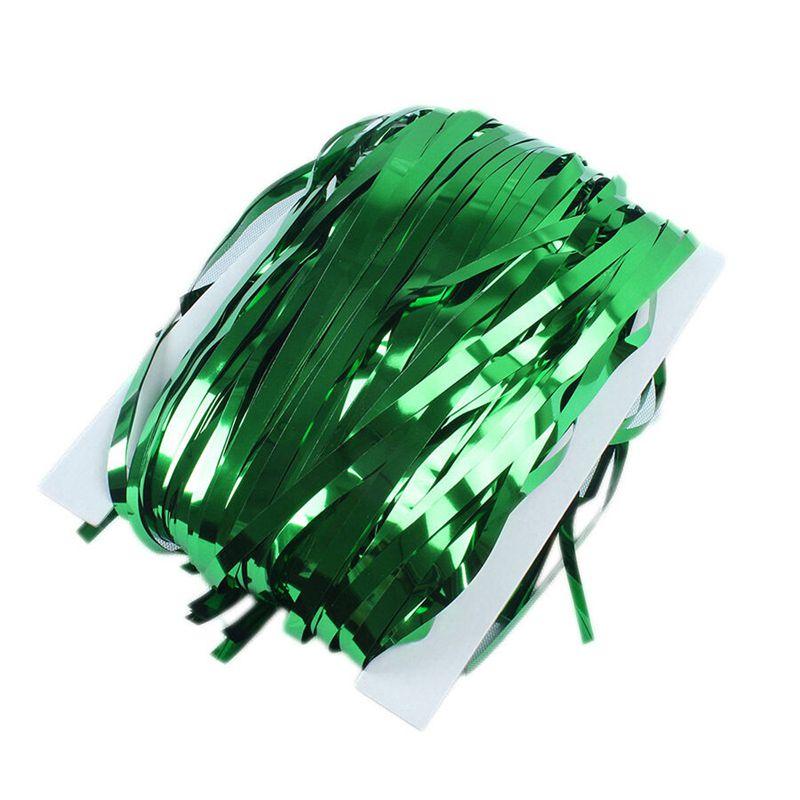 

Фон для вечеринки Задник Дождь Занавес Блестящая фольга Мишура День рождения Свадьба зелёный