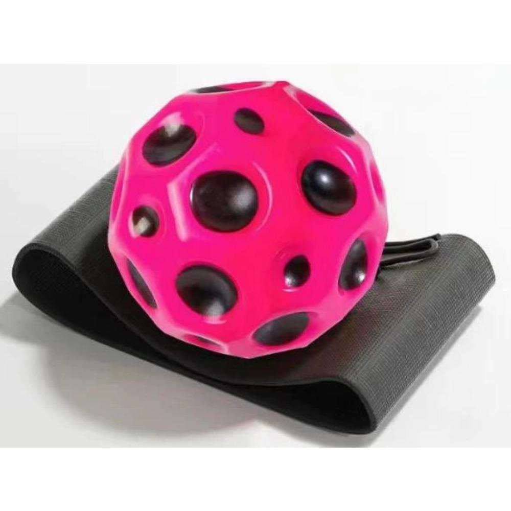 Hoge Elastische Decompressie Maansteen Bal met Stuiter Touw voor Kinderen en Ouderen Leuk Stress Verlichting Buiten Fitness Speelgoed