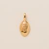 European and American DIY handmade small pendant accessories, heart-shaped horseshoe pendant, gold-plated color preservation