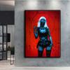 5D DIY Diamond Painting Cyberpunk Sexy Art Cross Stitch Diamond Art Embroidery  Mosaic Home Deco