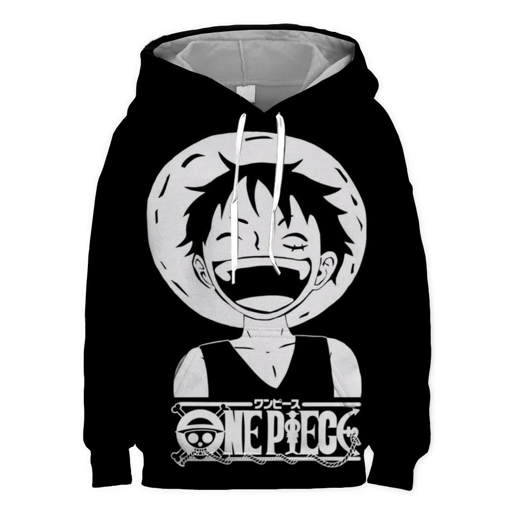 Sweat-shirt à capuche pour enfants, Cosplay Zoro, une pièce, mode, manches longues, imprimé Roronoa Zoro 3D, 4-14T