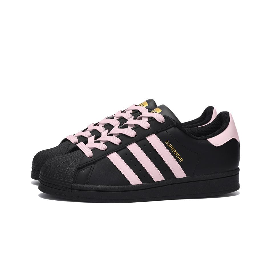 adidas Orijinaller SUPERSTAR Kaymaz Aşınmaya Dayanıklı Düşük Üst Kaykay Ayakkabıları Unisex Siyah EG4959(Takım746-)