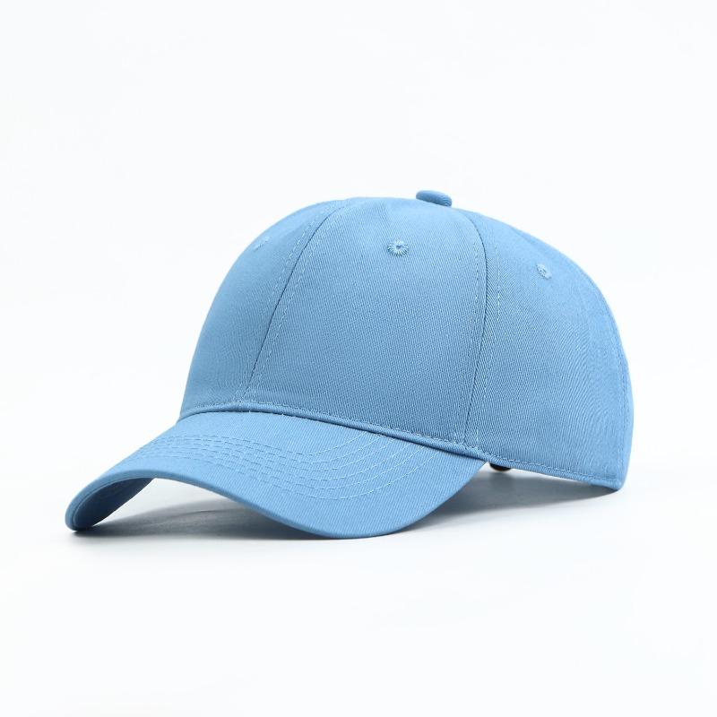 

Big head circumference spring and summer baseball cap light board soft top hat embroidery print cap adult cotton visor озеро синий