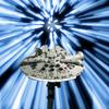 Star Wars 9 Desk Lamp LED Millennium Falcon
