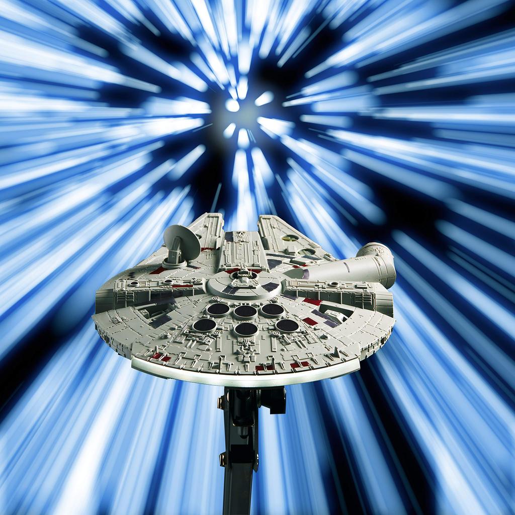 Star Wars 9 Desk Lamp LED Millennium Falcon
