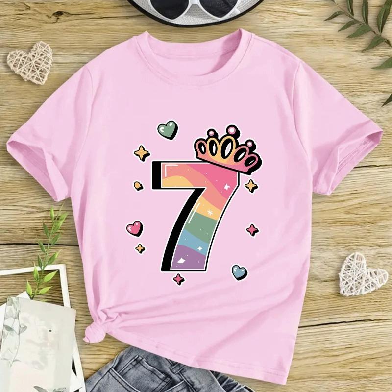 Cute Girl Creative Digital Print - Comfortable and Versatile T-Shirt