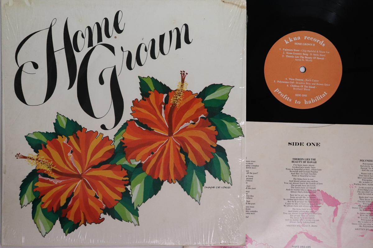 LP Record VARIOUS Home Grown II NONE KKUA 1977 US Rock Used