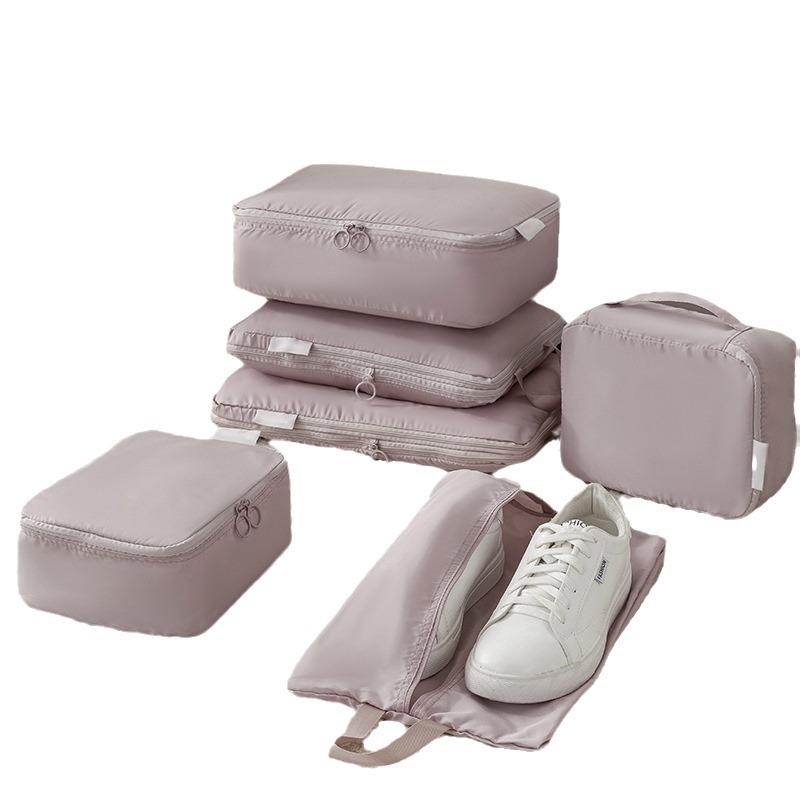 Portable Six-Piece Travel Storage Set: Large Capacity Suitcase Organizer