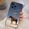 Stile Western C-Cowboy Custodia per Telefono in Silicone Morbido Per IPhone 17 16 15 14 13 12 11 X XR Plus Pro Max Plus