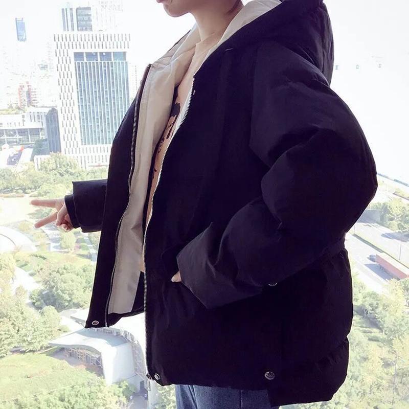 Women's Winter Coat Women's Short Korean Style Loose Student Cotton Coat Winter Coat Western Style Small Padded Jacket
