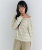 Peulleoti Stripe Comfort Long Sleeve T-Shirt In Yellow