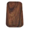 Elegante Sushi-Tablett Snacks Salat Desserts Holz Servierplatte für Zuhause Restaurant 25*12.5*2cm