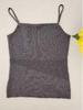 Korean Style Slim Fit Knit Camisole Vest - Women's Summer Solid Color Base Layer Top