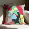 Solar Oopposites Pillow Case Linen Pillow Covers Cover For Couch Living Room Bench Patio Floor Linen Home Decor