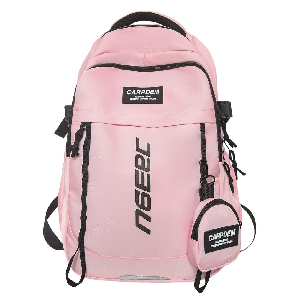 Backpack women's new large-capacity travel backpack junior high school student high school student schoolbag men's and women's computer bag