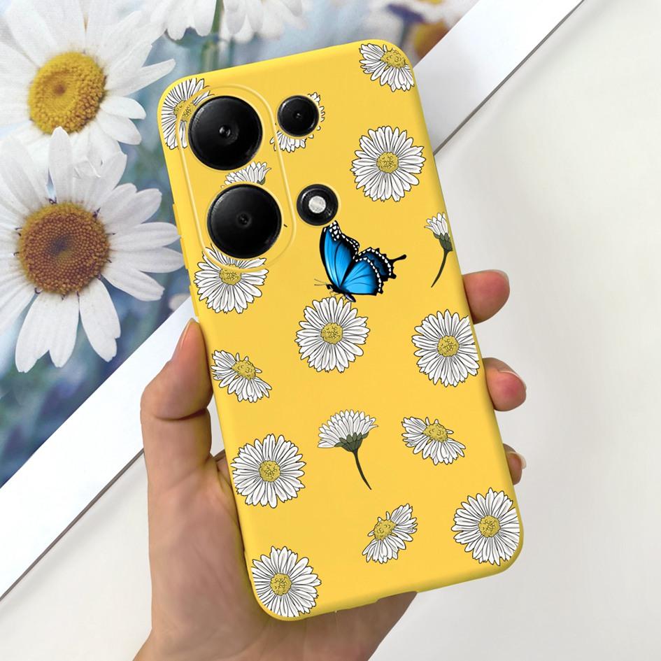 For Xiaomi Redmi Note 13 Pro 4G 2024 Case Cute Love Heart Cactus Soft Matte TPU Cover For Xiaomi Poco M6 Pro 4G Note13 Pro Coque