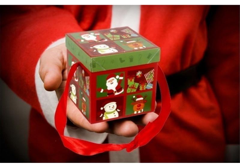 3 STK./SET Weihnachtsdekoration Geschenkbox Weihnachtsdekoration Artikel Papiergeschenkbox Weihnachtsbaum Geschenkbox