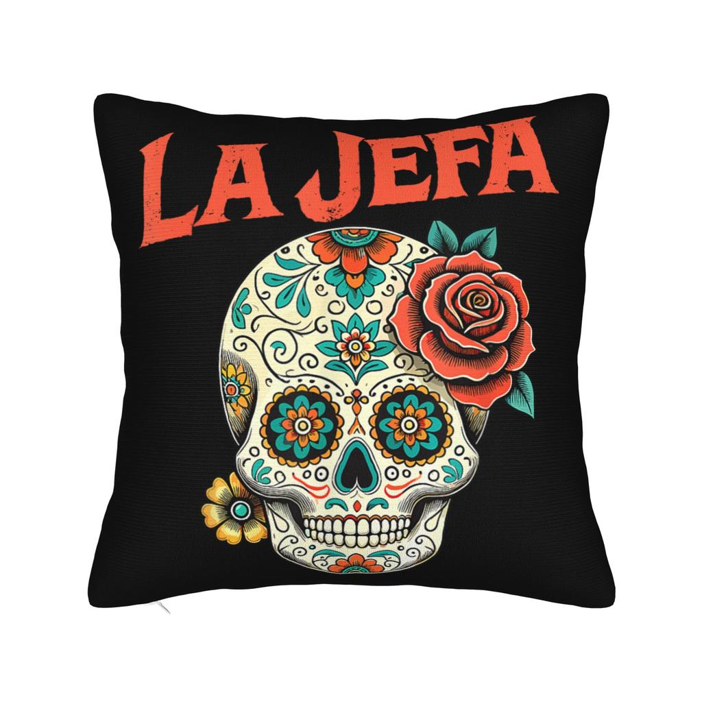 La Jefa Women The Boss Pillowcases Merch Printing Cushion Cover Decor Throw Pillow Case Cover Home Multi-Size