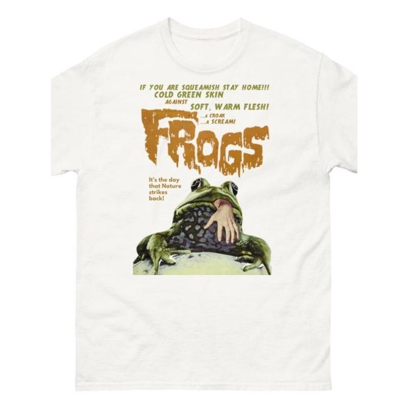 Retro Horror Pattern Tshirt Summer New Casual and Fashionable Unisex Tshirt S