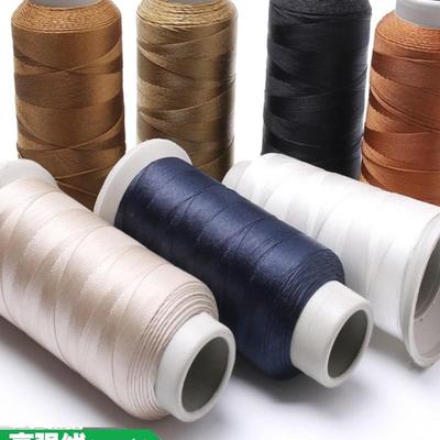 Filo di Poliestere Nylon ad Alta Resistenza 400D3 per Riparazione Scarpe, Pelle, Abbigliamento, Cucitura Divani