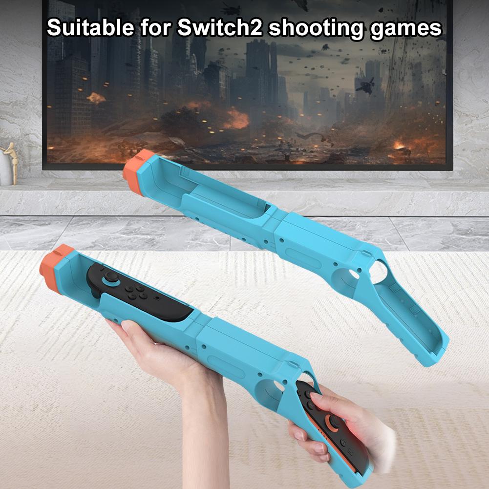 Controller Gun Stock Mount Shooting Game Handle for Nintendo Switch2 Joy-Con Accessories