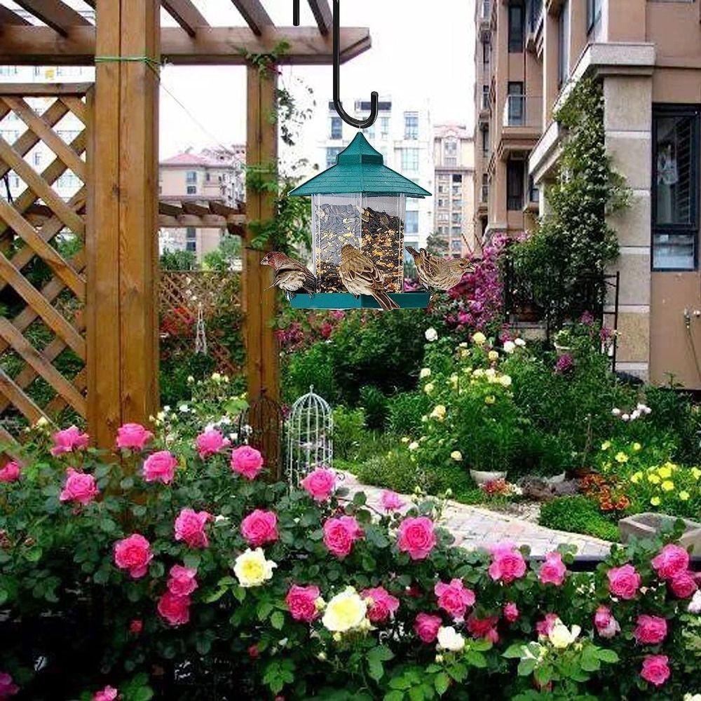 3pcs Iron Fence Hooks Durable Railing Hooks Gardening Accessories Fence Flower Groove Hooks  Home