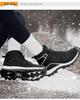 Women's Waterproof Non-Slip Winter Snow Boots with Warm Fleece Lining for Comfortable Outdoor Mountaineering and Skiing