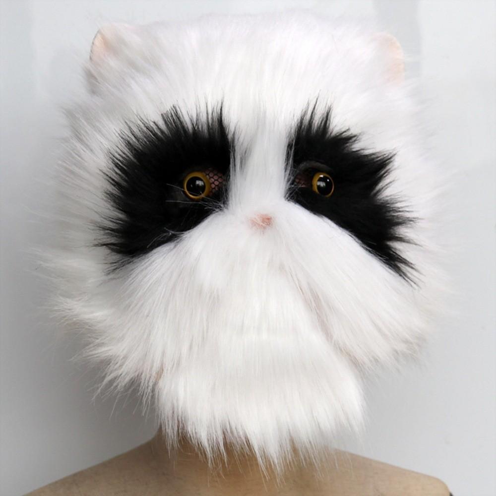Plush Husky Head Mask With Funny Animal Costume For Halloween And Party Events