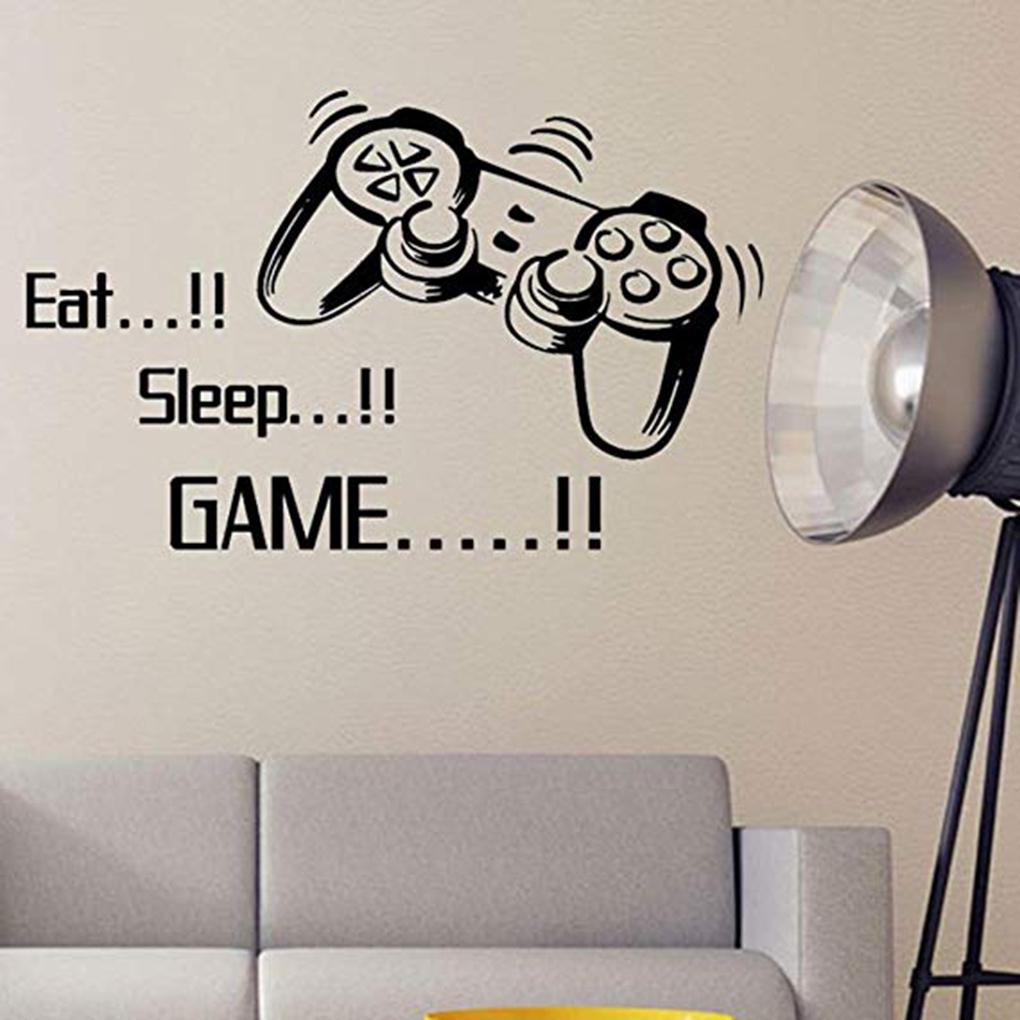 Game Wall Sticker PVC Home Decoration Bedroom Poster Paper Wall Sticker Decal Boys Room Removable Background
