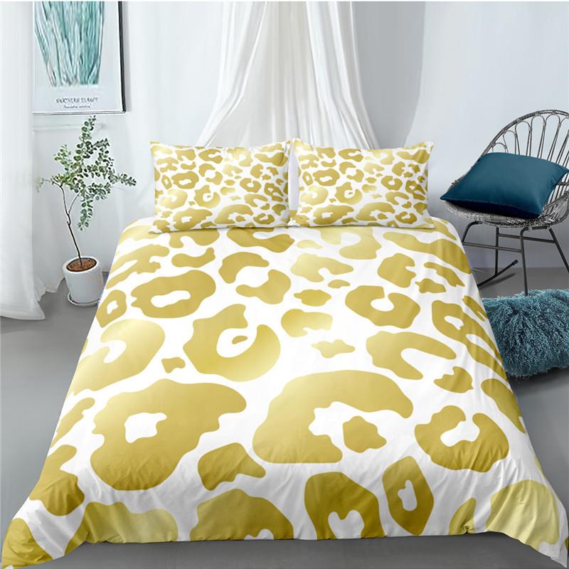 Colorful Leopard Print Duvet Cover Twin Size Safari Cheetah Print Comforter Cover Africa Animal Bedding Set For Girl Boys Teens