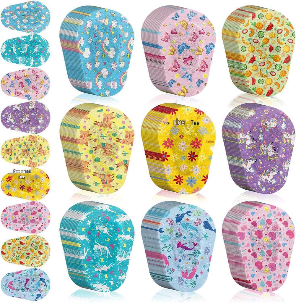 Children's Full Coverage Amblyopia Eye Patch for Strabismus Correction and One-Eyed Occlusion Training