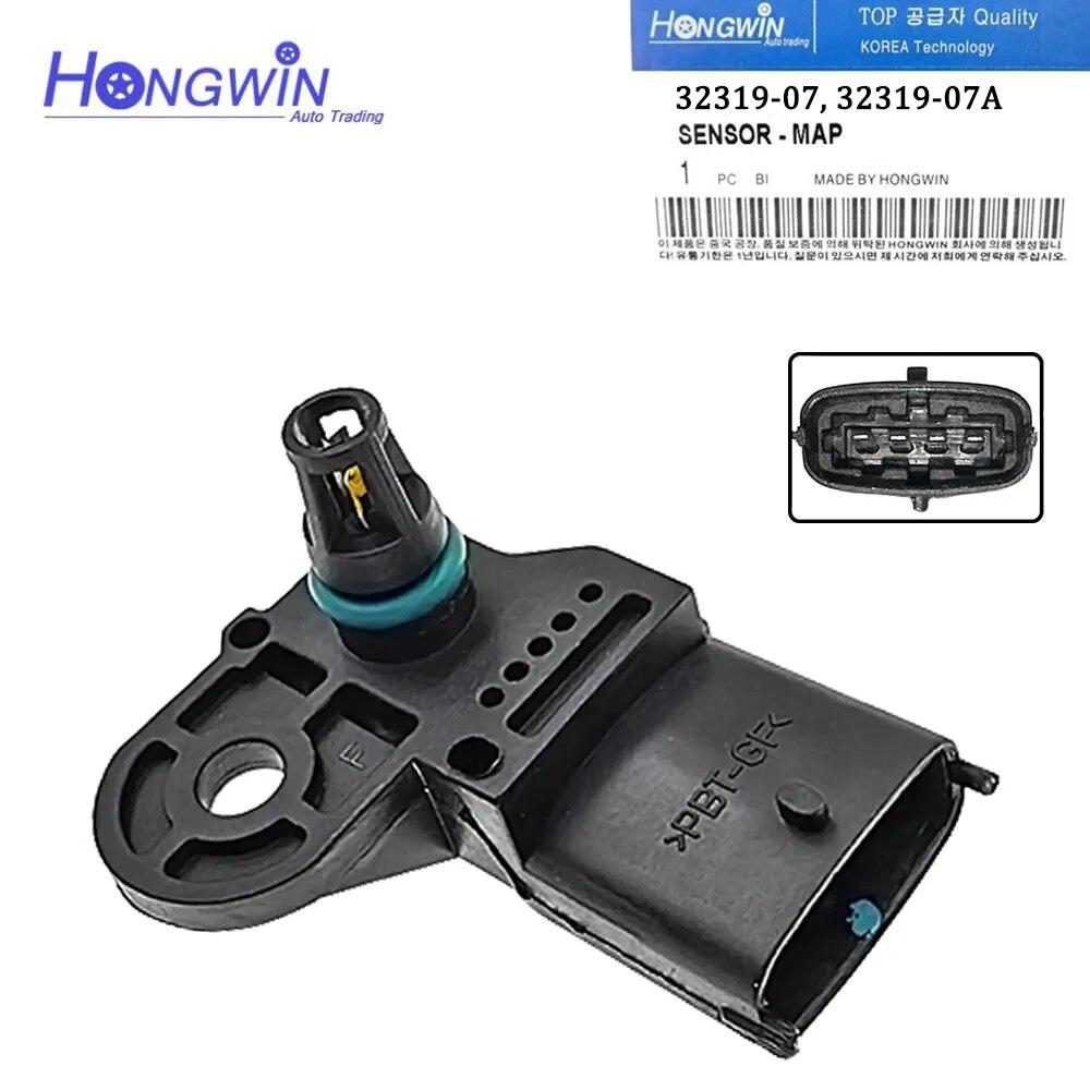 Manifold Absolute Pressure Sensor MAP Plug For 2008-2016 Harley-Davidson Touring Softail, Sportster 32319-07 32319-07A 3231907