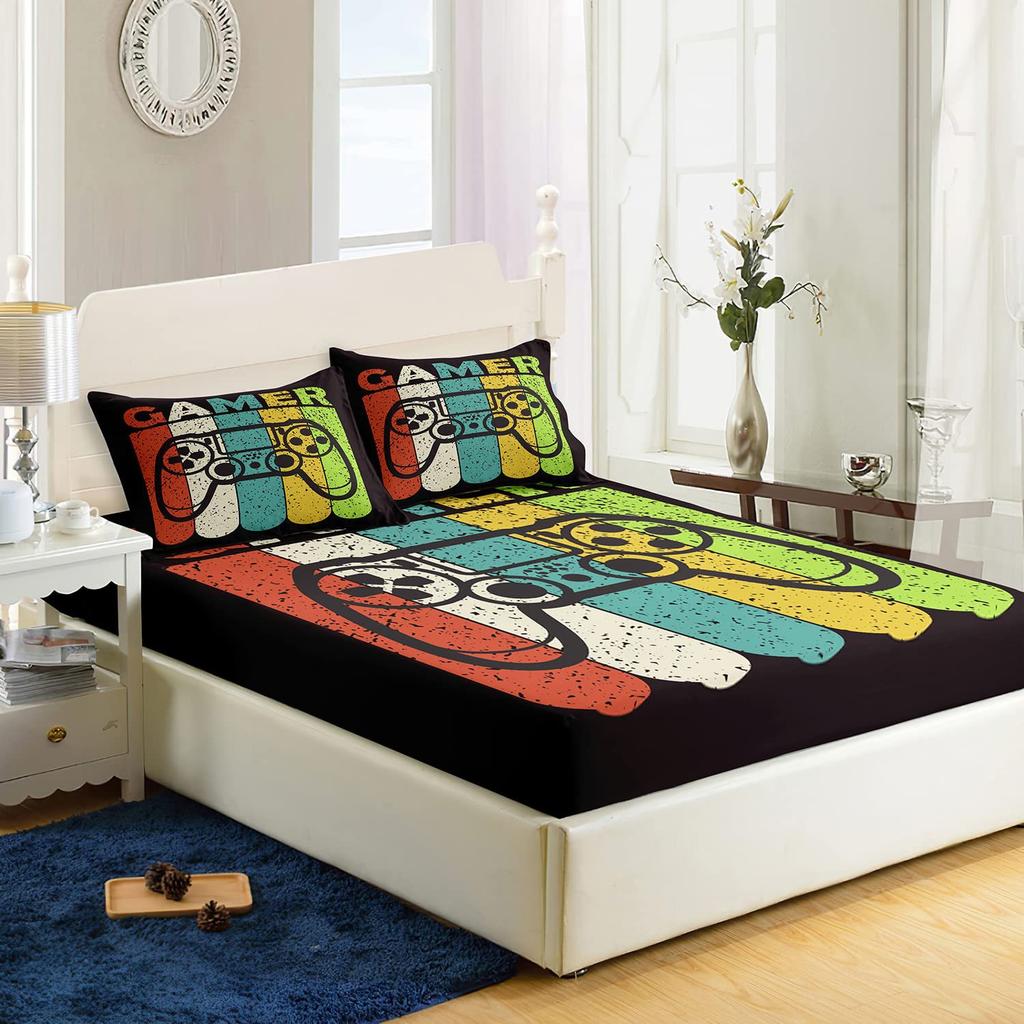 Unicorn Pattern Mattress Three-Piece Digital Printing Bedding Mattress Three-Piece Set Children And Adults