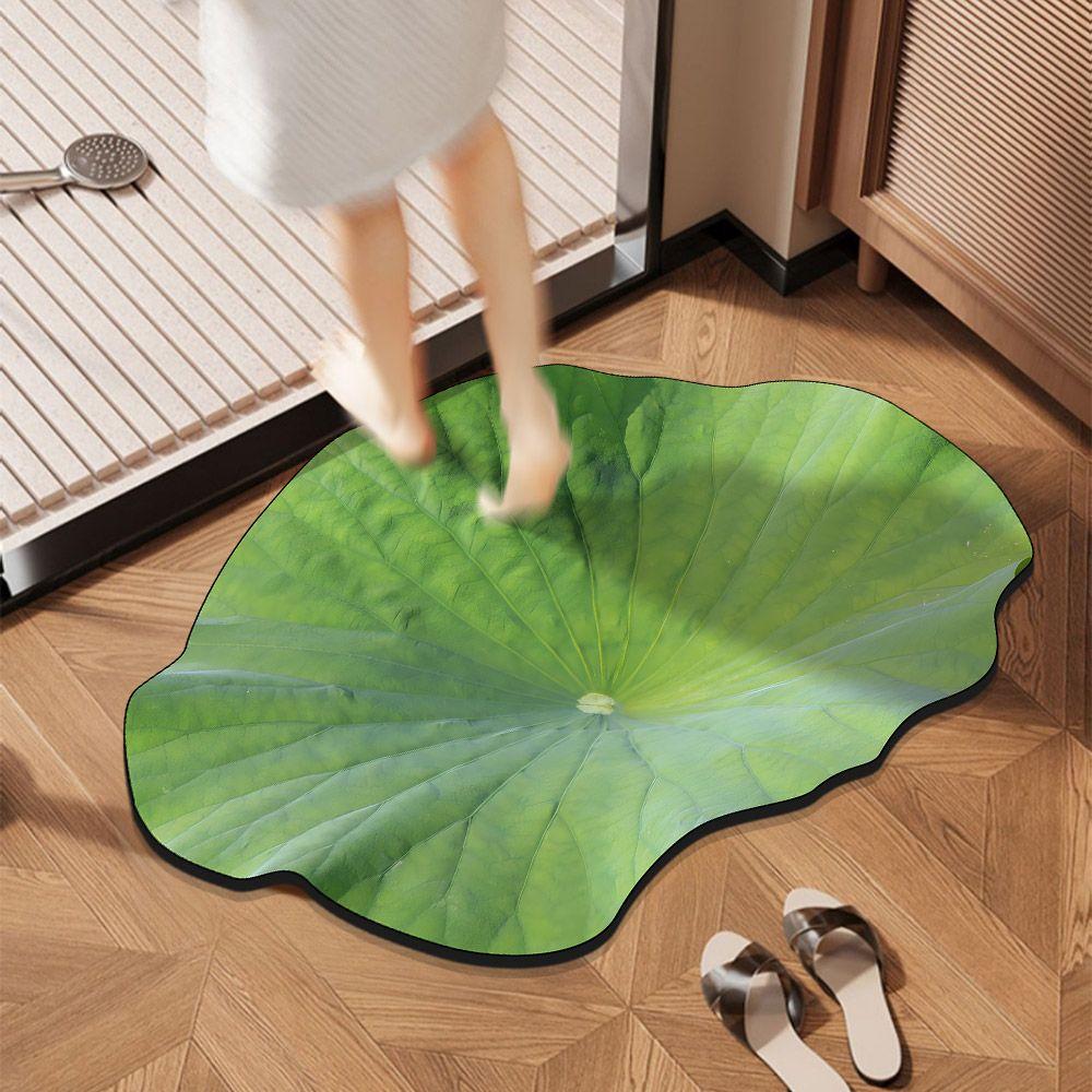 Bathroom Door Absorbent Mat Quick Drying Mat Dirt Resistant and Non Slip Bathroom Mat