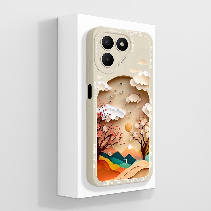 

Для Tecno Pova 7 Pro Ultra Neo Camon 40 Premier Spark 30 40 40C Чехлы для телефонов Красивый узор с цветами Мягкий силиконовый Нескользящий чехол Для корпуса Tecno Tecno Spark Go 2