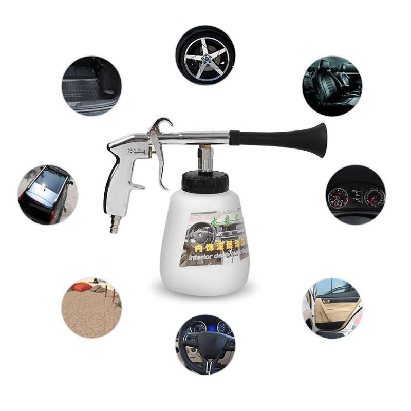 Lavadora de Carro Portátil a Ar Ferramenta de Manutenção para Lavagem de Carro de Alta Pressão Pistola de Limpeza Profunda para Interior de Cockpit