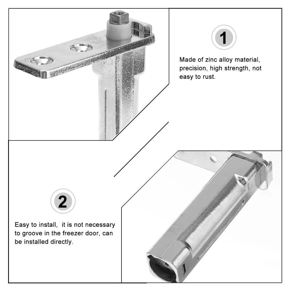 Durable Material Freezer Door Hardware Refrigerator Door Accessories  Commercial Places