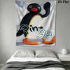 Pingu Pattern Home Decor Tapestry, Wall Hanging, Decorative RV Wall Cloth.XGT0914462