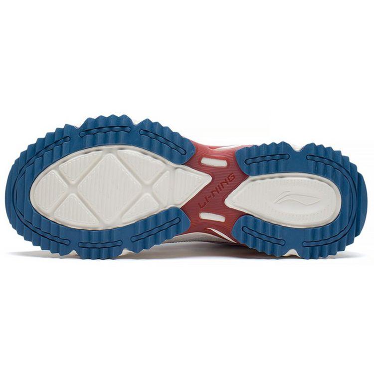 Li-Ning Non-Slip Wear-Resistant Low-Top Running Shoes Men Sneakers Cloud-White ARLS005-1