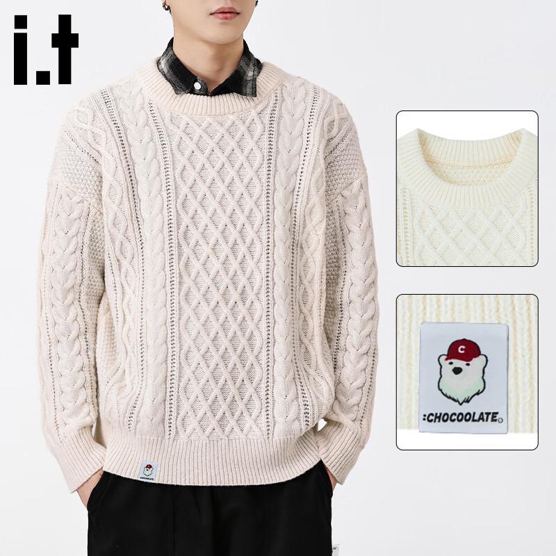 Herren :CHOCOOLATEit Kabelstrickpullover