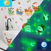 Christmas Window Stickers 3 Sheet Christmas Decoration Window Stickers Design Suitable For Christmas New Year Home School Party Supplies