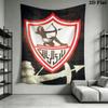 Zamalek SC Wall Tapestry Aesthetic Wall Hanging Printed Fabric Blanket Decorative Tapestries for Bedroom Living Room Home Decor